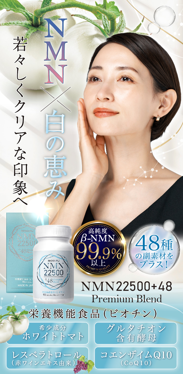 自分の年齢は、自分で決める。 NMN22500＋48